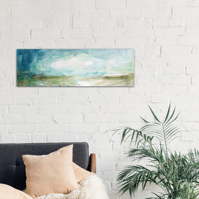 Spring Reflection I by Carol Robinson - Wrapped Canvas Panoramic Painting