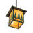 Capetown 1 - Light Verdigris Square/Rectangle Pendant
