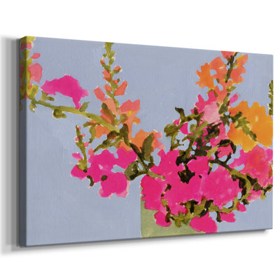 Saturated Spring Blooms II -Gallery Wrapped Cavas