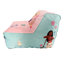 Disney Princess L Shaped Pink/Blue Beanbag