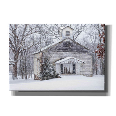 «Vintage Church» par David Hammond - photographie sur toile tendue