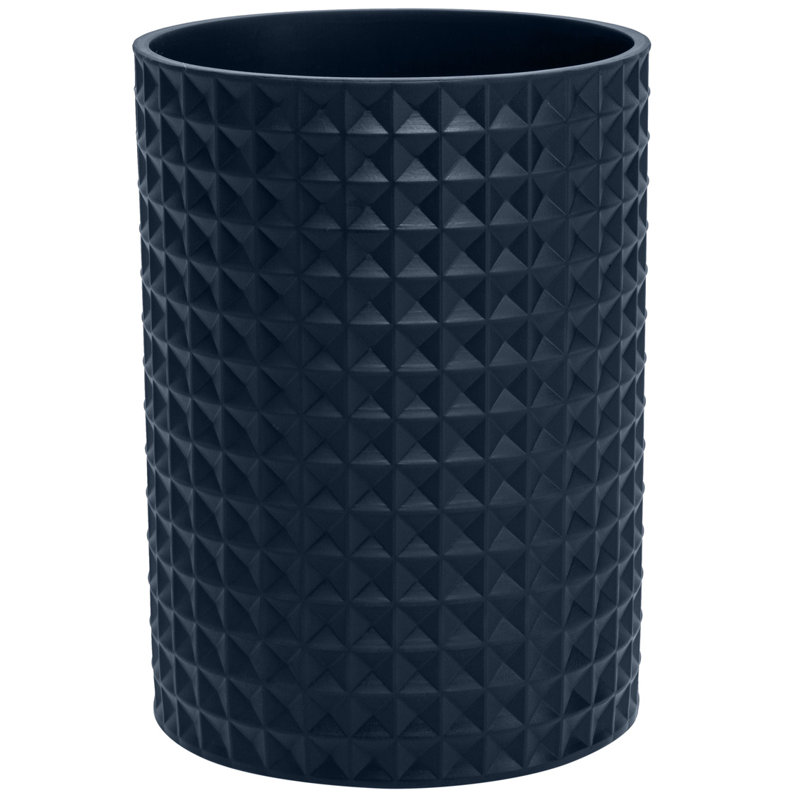 Résine blanche BRAEMAR WASTEBIN, Bleu marine