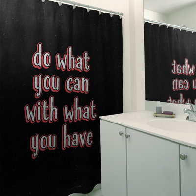 Shower Curtain and Liner Included