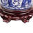Oriental Onion Shaped Vase Stand-2065255083