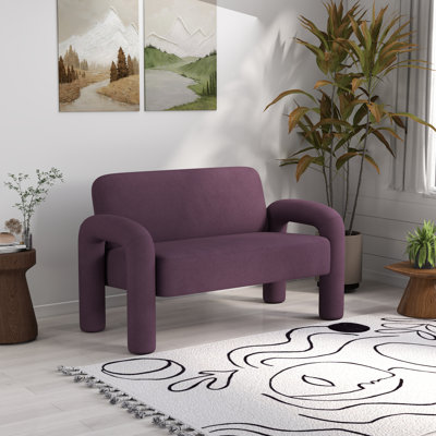 Iryanna Velvet 2-Seat Upholstered Loveseat