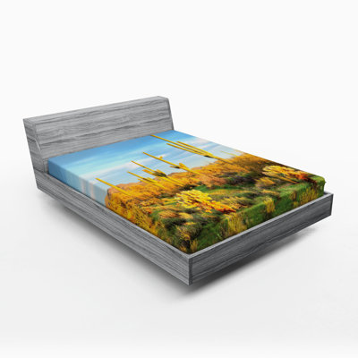 Drap-housse en microfibre Saguaro