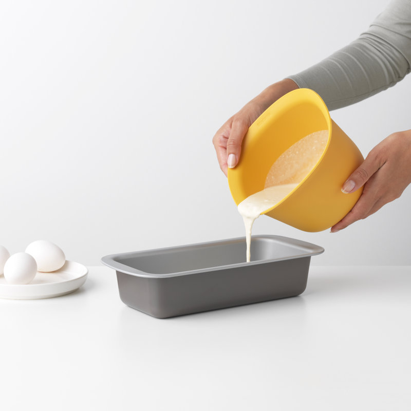 Bol à mélanger savoureux + brabançon, 6.90", Jaune miel