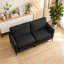 Causeuse en cuir rembourré TS Cat-463462879