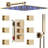 Thermostatic All-In-One Kit with Rough in-Valve