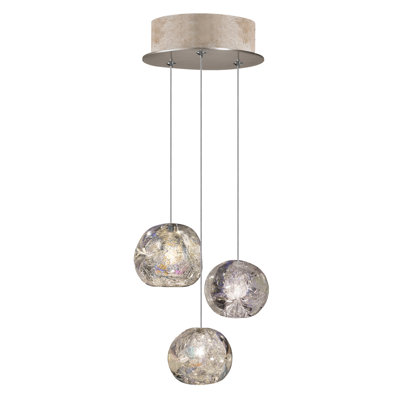Luminaire suspendu rond 9 po Natural Inspirations