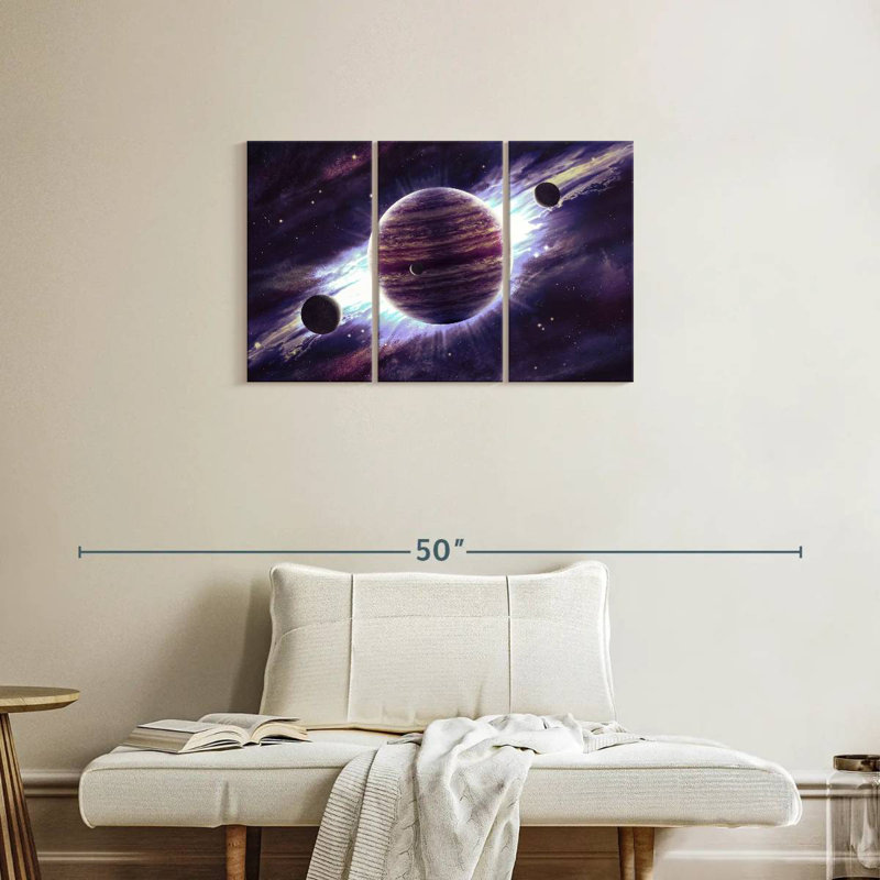 Amazing Planet Jupiter, 20" H x 33" W