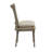 19'' H Upholstered Pine Dining Chair