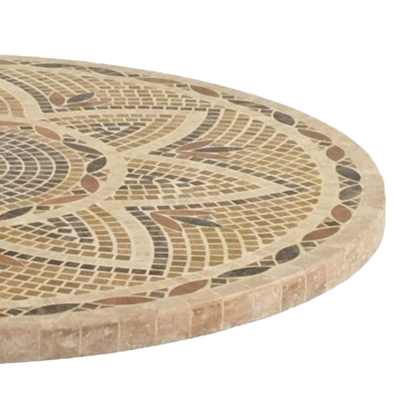 Montpellier Garden Stone Mosaic Table