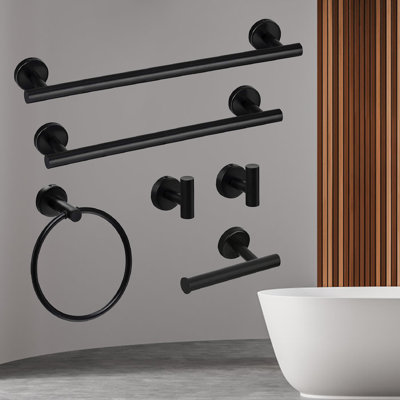 6 - Piece Bathroom Hardware Set