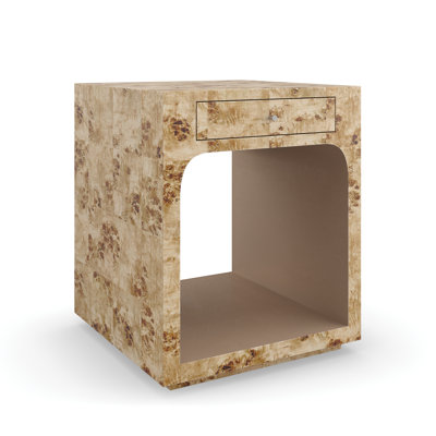 Burlesque End Table with Storage