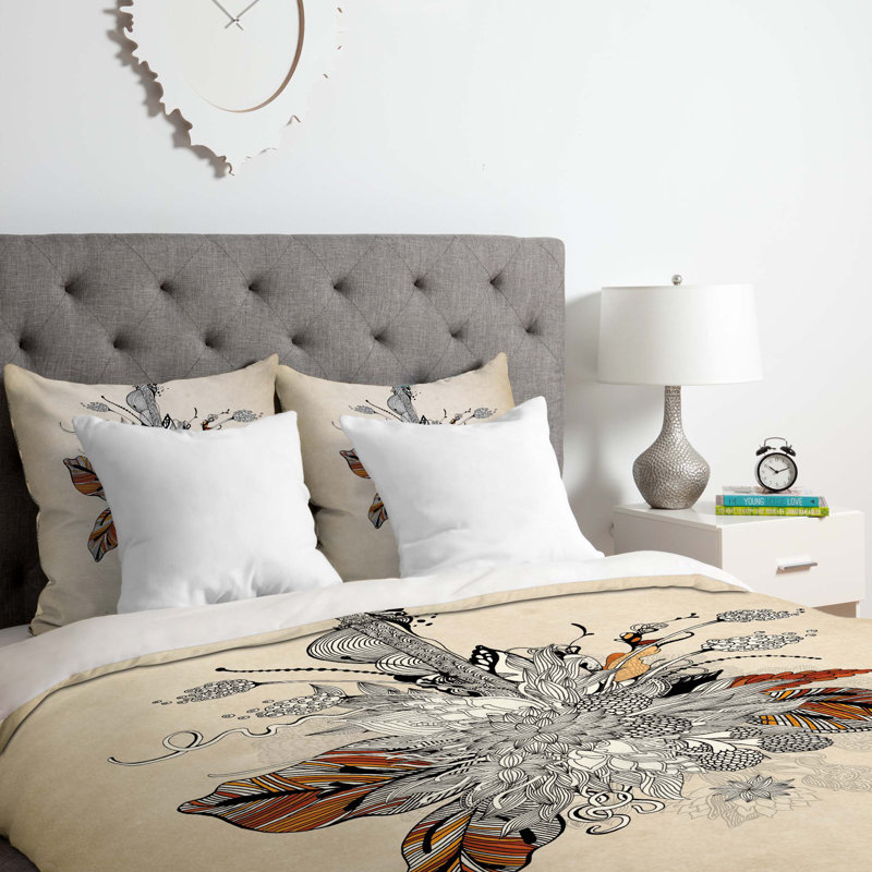 Iveta Abolina Polyester Floral Duvet Cover