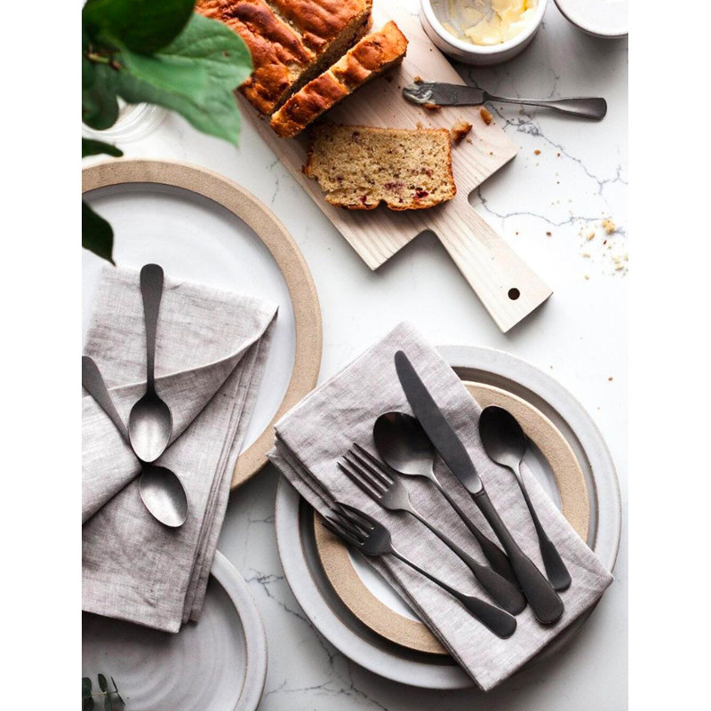Farmhouse Pottery Shelburne Stainless Steel Flatware Set