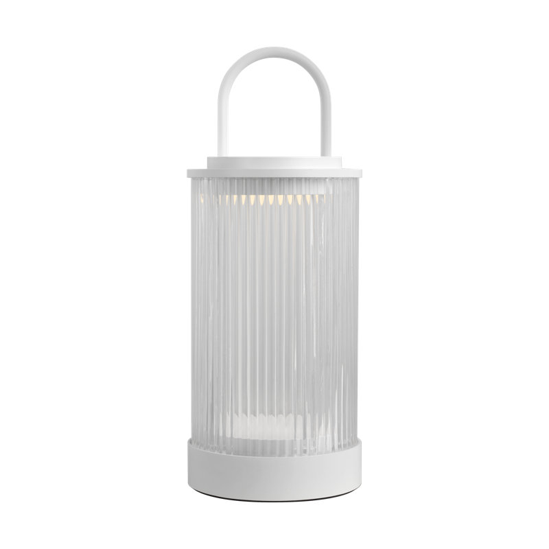 Tawa Accent Rechargeable Table Lamp, Matte White