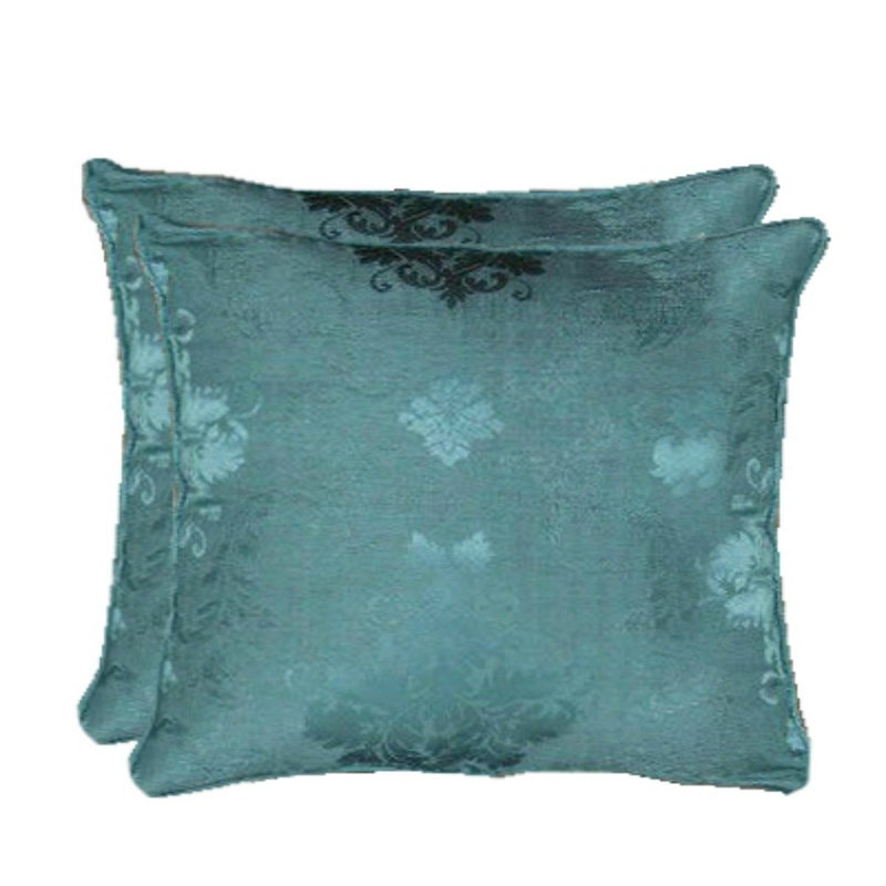 Virgina Floral Square Throw Pillow Cover, Beige, 45cm H x 45cm W