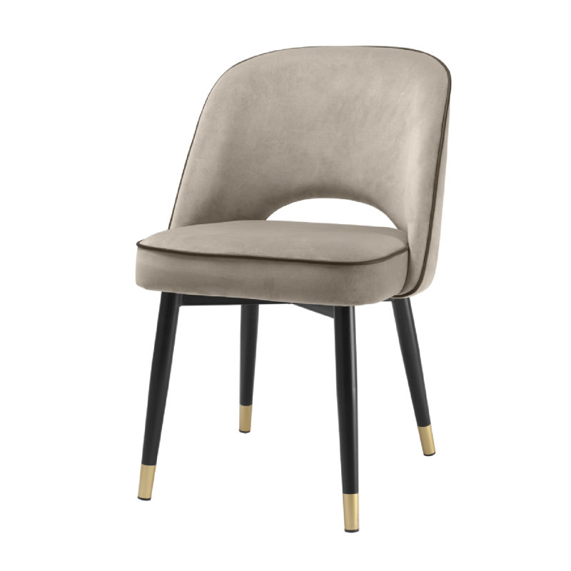 Cliff Upholstered Dining Chair, Beige