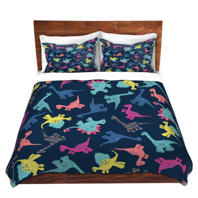  Metka Hiti Dinosaur Multi Microfiber Duvet Covers