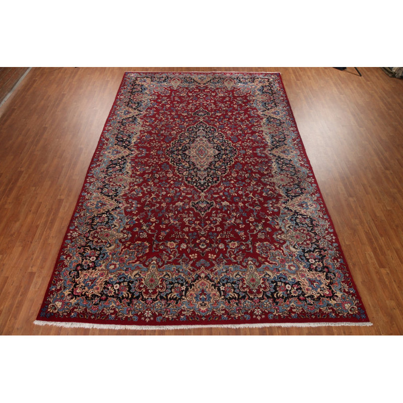 Tapis traditionnel rouge 10x16
