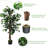 48'' Faux Ficus Tree in Pot