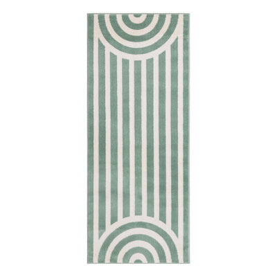 Unique Loom Lines Whimsy Kids Rug
