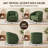 Swivel Accent Chair, 360-degree Swivel Barrel Chair with Teddy Upholstery, Comfy Pumpkin-Shaped Swivel Chair for Living Room, Bedroom, or Office-812131437-807127111