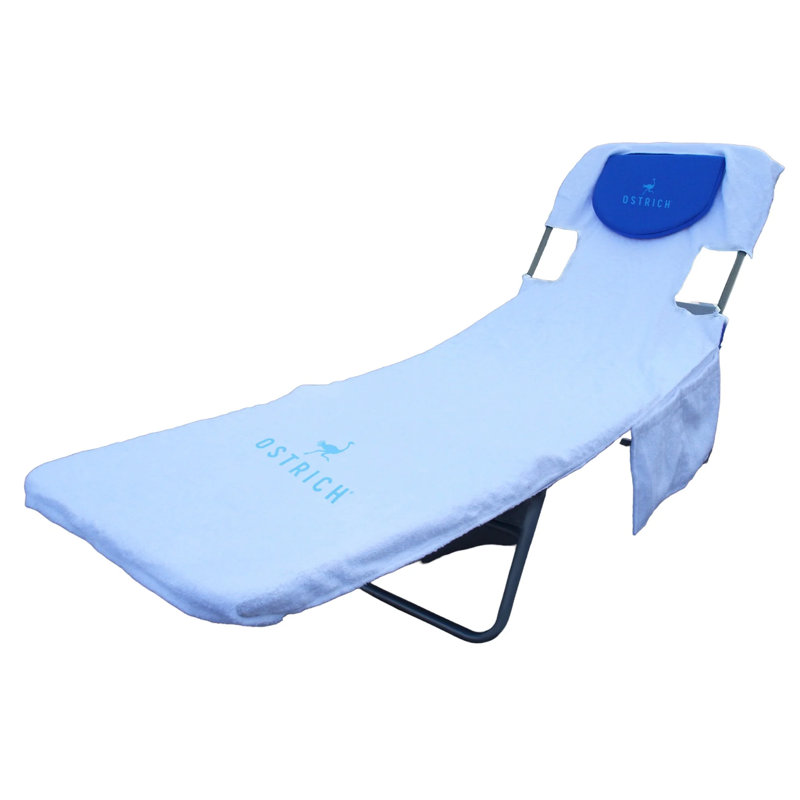 Cutsom Fitted designed to fit on Chaise Lounge Beach Chairs
