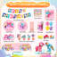 My Little Pony Party Decorations,134pcs My Little Pony Birthday Decorations