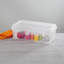 Contenant de boîte de rangement empilable en plastique Sterilite-544570432-544570438-544570444