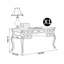 Bureau luxueux de style américain