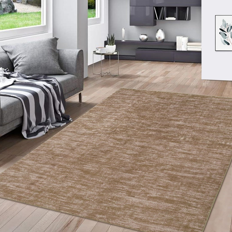 Grand tapis décoratif antidérapant 9X12