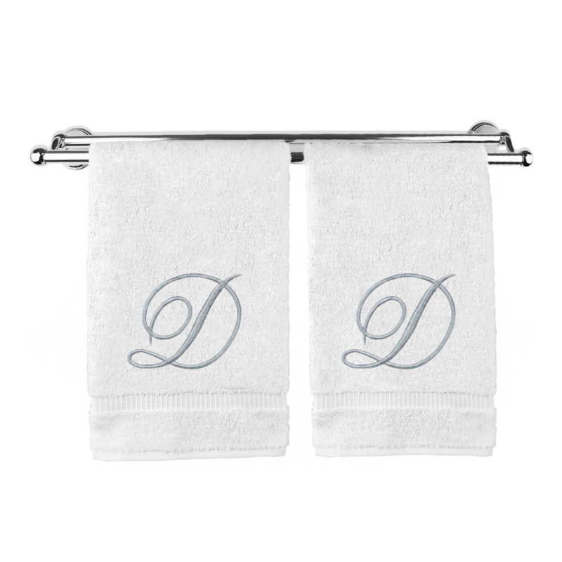 Super Plush Washcloth, White/Silver, D
