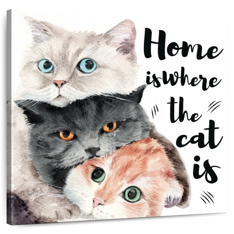 Kema Home Cats Wall Sign