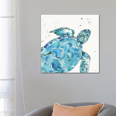 Deep Sea IX 1 Piece Wrapped Canvas Painting