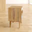 Aliza 45cm W Solid Wood Bedside Table