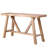 Farmhouse A- Frame Wood Console Table, 58.5"