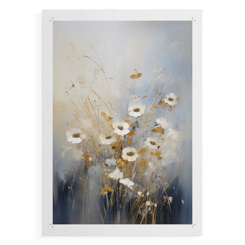 FLORAL Series CCCCXXII - Impression sur toile seulement - NON CADRE, H 18 po x l 12 po