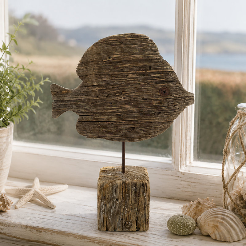 Ayla Fish on Post Driftwood Effect