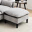 Canapé en L avec repose-pieds et rangement-967094979