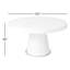 Table de salle à manger ronde sur pied 53 po Pangea Home Modern - Claudine-50111143