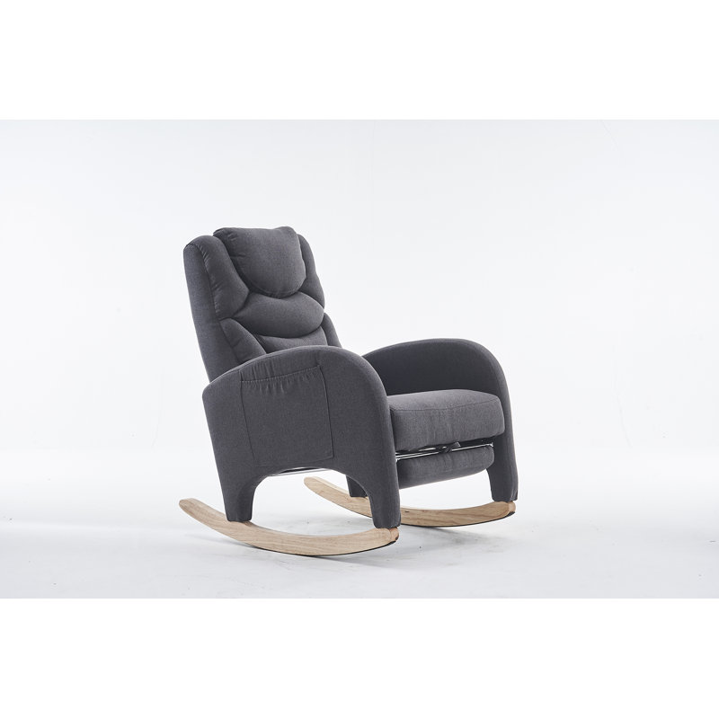Chaises berçantes, Gris foncé