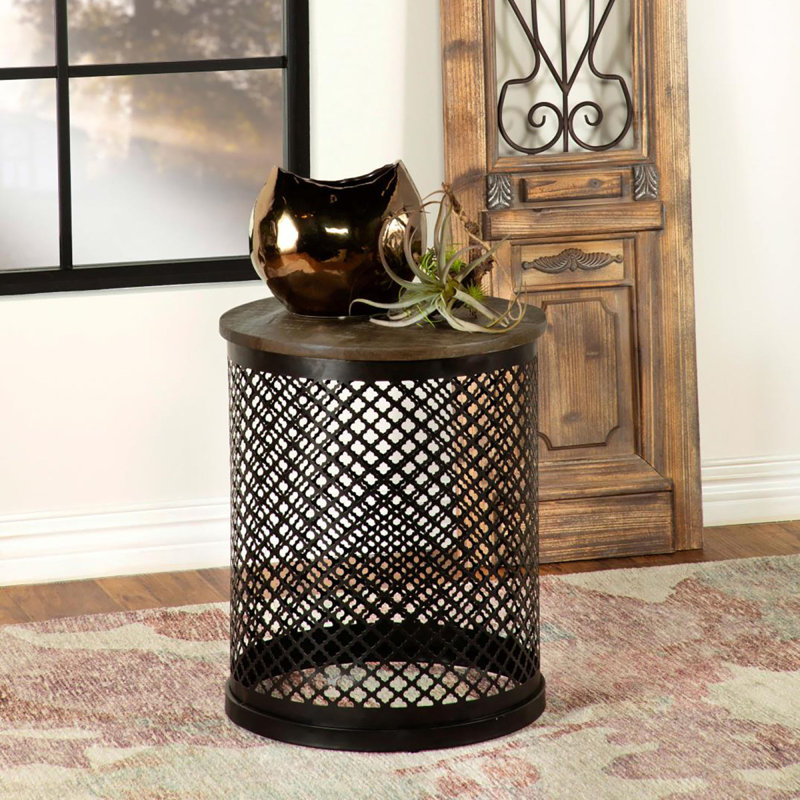 Table d'appoint Drum Base