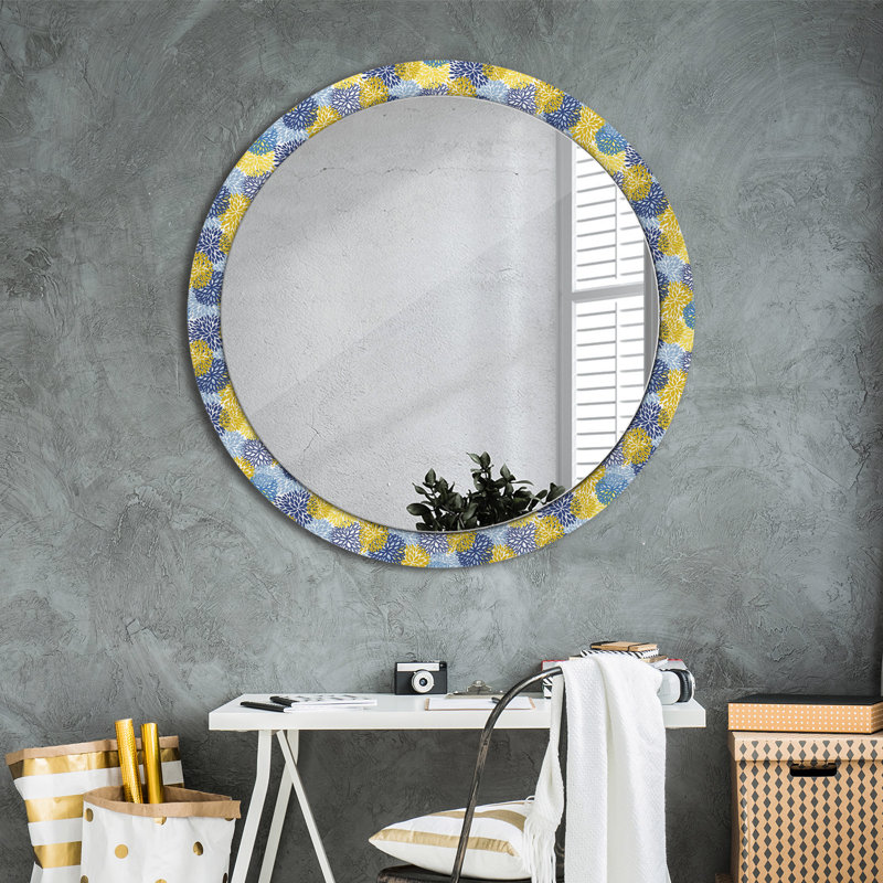 Huldar Glass Flat Wall Mirror