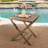 25 " FOLDABLE side TABLE