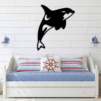 Orque en métal Orca