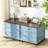 24" Wide Farmhouse Night Stand,Large End Table With 3 Drawers & Metal Handle,Dresser For Bedroom, Bed Side Table Chest Of Drawers Cabinet,Wood Nightstand For Living Room,Closet-123175608-123037899
