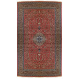 Global Rug One-of-a-Kind Hand-Knotted Isahan 16' x 27' Wool Area Rug